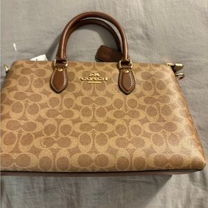 NWT COACH Georgia Satchel in Brown